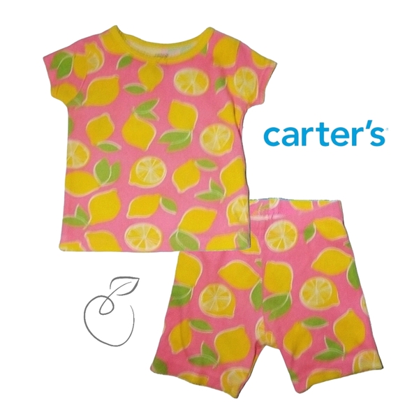 CARTER'S INFANT GIRL'S SHORTS SET BUNDLE PINK 12 MOS - Picture 14 of 14